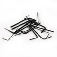 thumbnail image 2 of 10pcs 0.9mm-6mm Metric Short Arm Allen Keys / Hex Wrench / Hexagon Key All Siღ P4O1, 2 of 7