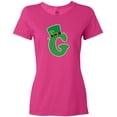 thumbnail image 3 of Inktastic Irish St Patricks Day Letter G Monogram Women's T-Shirt, 3 of 5