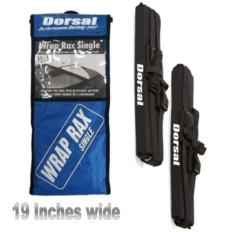 Dropship DORSAL Wrap-Rax Surfboard Soft Roof Rack Pads With Tie