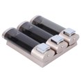 thumbnail image 3 of Tarente 3x 200ml Manual Soap Dispenser Wall?Mounted Three Chamber Shampoo Box Shower Gel Container, 3 of 8