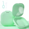 thumbnail image 1 of Retainer Case, Slim Aligner Case With Vent Holes, Invisalign Mouth Guard Case, Retainer Case With Removal Tool Brush, 1 of 5