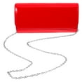 thumbnail image 5 of WASHWEPE Formal Handbag Women Evening Purse Red Pu 1Pack, 5 of 8