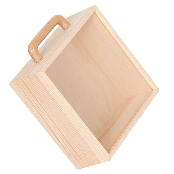 Lightweight Portable Treasure Box with Clear Lid for Jewelry and Craft Storage – Versatile Sundries Organizer for Home and Shop Use