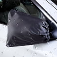 thumbnail image 2 of 4 Unids 33x27 CM Universal Auto Cubiertas de Espejos Laterales Vista Posterior del Coche Protector de Espejo Trasero Protector Solar Funda de Espejo para Tipo de Vehículo Ordinario (Negro), 2 of 5