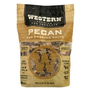 Western Premium BBQ Products Pecan BBQ Smoking Chips, 180 Cu in