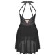 thumbnail image 3 of iEFiEL Kids Girls Rhinestone Figure Skating Dress Ballroom Dance Competition Costume Ballet Tulle Skirt Leotard Black 8, 3 of 6