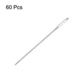 thumbnail image 3 of Unique Bargains 60Pcs Large Eye Needles 2.2' Stitching Needle Hand Sewing Embroidery Needle for Leather Cross Stitch, 3 of 5
