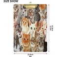 thumbnail image 3 of FMSHPON Funny Vintage Cat Kitten Clipboard Hardboard Wood Nursing Clip Board and Pull for Standard A4 Letter 13x9 inches, 3 of 8