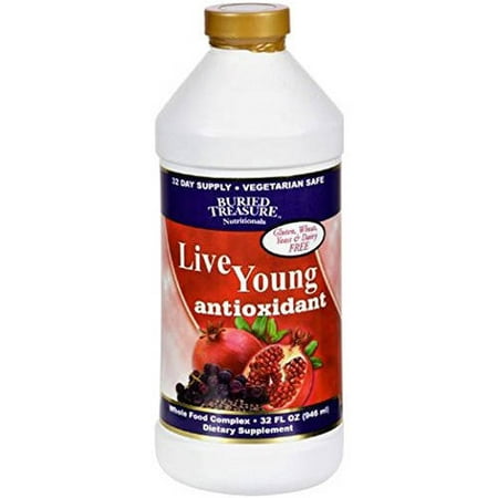 Buried Treasure Live Young Antioxydant, sans produits laitiers, 32 FL OZ