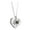 A, variant on HUANLEDASH Picture Necklace Personalized Photo Projection Necklace Memorial Valentine's Day Birthday Gifts for Wife Girlfriend