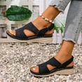 thumbnail image 4 of Mostsola Sandals for Women 2025 Slingback Beach Shoes Comfortable Arch Support Walking Shoes, 4 of 8