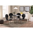 thumbnail image 3 of Shell Bentwood Dinette Chairs Multiple Colors, Set of 2, Black, 3 of 20