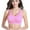 Pink, variant on Utoimkio Sports Bras for Women Push Up Women Fashion No Rims Wireless Non-Marking Adjustable Yoga Sports Bra