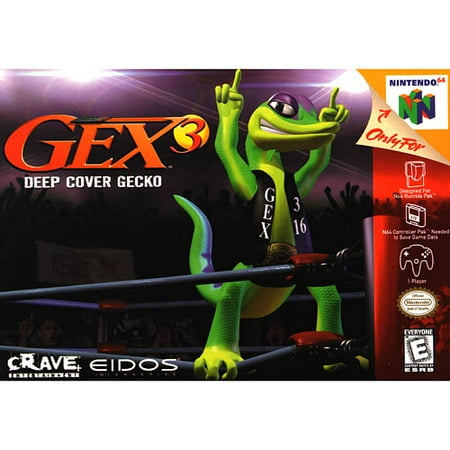 Nintendo 64 Gex 3: Deep Cover Gecko (Pre-played) N64