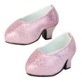 thumbnail image 2 of Sophia's Sparkly Pink Platform High Heels for 18" Dolls, 2 of 4