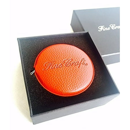Measure Leather (Fabric Tape Measure Retractable Leather Red Luxurious in a Gift Box Measuring Tool Starts from