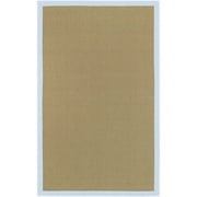 Surya Soho 8' x 10' Hand Woven Jute Rug in Neutral and Blue