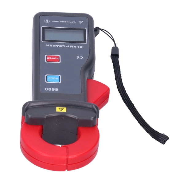 Pinza amperimétrica digital de fugas de CA Bling Bling ETCR‑6600 0MA-600A