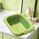 thumbnail image 4 of Newborn Bath Basin Bucket Premium Design Compact Size Washing Baby Face Green 32X26X10cm 1Pack, 4 of 5