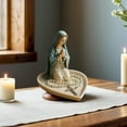 thumbnail image 6 of QHUDLV Virgin Mary Rosary Holder, Elegant Catholic Gift for Bedroom, Office, and Devotional Spaces, 6 of 9