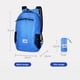 thumbnail image 4 of Mochila para Escalada Plegable Impermeable 20L (azul Oscuro), 4 of 9