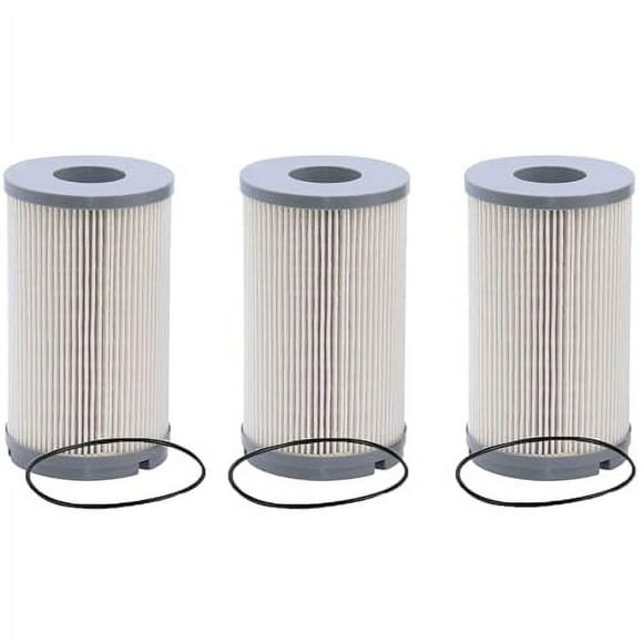 K37-1029 Fuel Filter Compatible with 2015-2017 Paccar MX11 MX13 Cummins ISX15 Engines Peterbilt 367 389 587 Kenworth Replaces K371029, K37-1011, K37-1012, PF46081, FS20172 3PACK