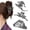3PCS-B, variant on RVOV Matte Spider Gothic Hair Claw Clip, Halloween Dark Aesthetic Updo Hair Grip for Thick Hair, Sturdy Clamp for Women Girls Party Daily Use