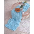 thumbnail image 3 of Mantel para queso Table Runner Seveups, color azul bebé, 10 pies (paquete de 12), 3 of 7