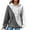 Light Gray, variant on Long Sleeve Shirts for Women Winter Fall Comfy Hooded Puff Drop Shoulder with Pocket Graphic Hoodie Cotton Sweatshirts Hoodies(Light Gray,XXXXXL)