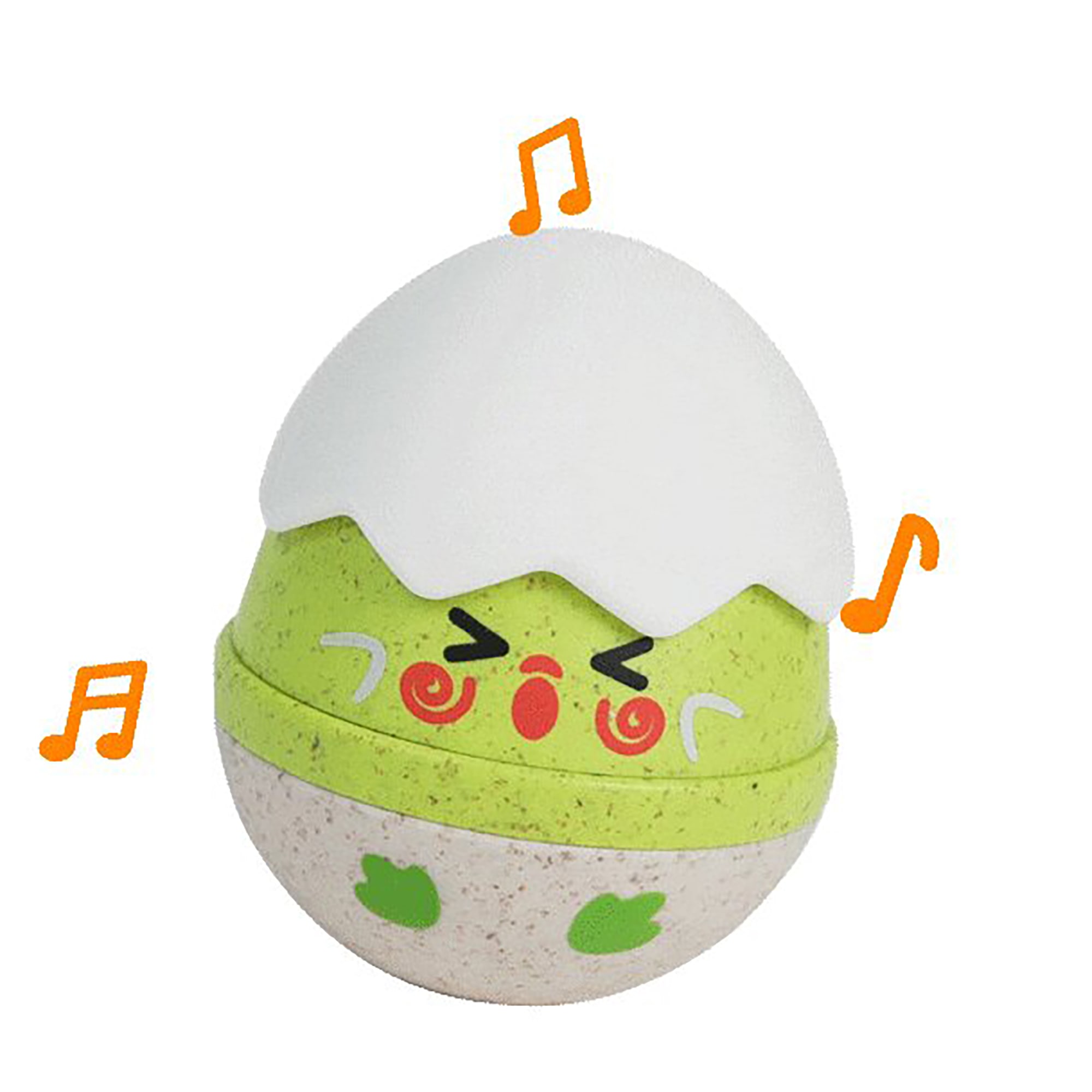 Happy Hatchlings Wobble Rattles - 3pc, Colorful Eggs With Shells, Sounds & Rattle Play, Expressive Facial Emotions, Infant, Baby, Toddler Ages 0mo+
