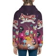 Adventure Time Teens Boys Girls Zip Up Hoodie 3d Printed Hooded