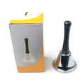 thumbnail image 4 of Langgg Hand Bell Wide Range Of Uses Premium Steel Black Compact And Easy To Carry, 4 of 6
