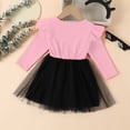 thumbnail image 5 of Black Cat for Girls Long Sleeve Tulle Tutu Dresses Fall Halloween Dress Baby Girl Halloween 4-5 Years, 5 of 9