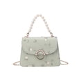thumbnail image 4 of Bolsa de hombro con bordado de flores de hilo de red PU para mujer, de cadena de perlas Vintage Ndcxsfigh Para Estrenar, 4 of 8
