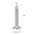thumbnail image 2 of Uxcell #6 x 7/8" 304 Stainless Steel Phillips Head Self Tapping Screws 50 Pack, 2 of 5