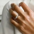 thumbnail image 4 of TAAPSEE JEWELS Wedding Engagement Ring 14k Yellow Gold Plated Round Cut Cubic Zirconia, 4 of 4