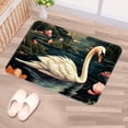 thumbnail image 5 of Swan Non-Slip Machine Washable Polyester Kitchen Mat Indoor Rug Kitchen Rug, 5 of 6