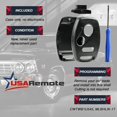 thumbnail image 3 of GHSDFBB CUTTING NOT REQUIRED-Key Fob Keyless Entry Remote Shell Case & Pad fits Honda Accord/Civic/CR-V/Fit/Odyssey/Pilot/Ridgeline/CR-Z, 3 of 7