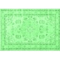 thumbnail image 1 of Ahgly Company Indoor Rectangle Persian Emerald Green Traditional Area Rugs, 4' x 6', 1 of 4