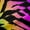 Black Blue Purple Yellow, variant on Castle Fairy Deer Print Black Out Curtains,Jungle Animal Curtains Pack of 2 (42x63 Each)