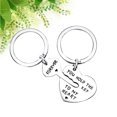 thumbnail image 4 of CIMAXIC Keychain Purse Keyring Alloy Key Ring Fashionable Hanging Ornament with Engraving Words, 4 of 5