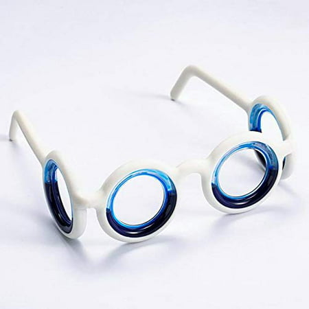 Anti-Motion Sickness Glasses, Detachable Eyeglasses Frame with Liquid Magnetic Adsorption, Lensless Portable Foldable Smart Glasses Carsik Seasick Airsick Travel Sports Glasses