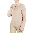 thumbnail image 4 of Equine Couture Ladies Zara Cable Knit Sweater- Pink Pearl- M, 4 of 11
