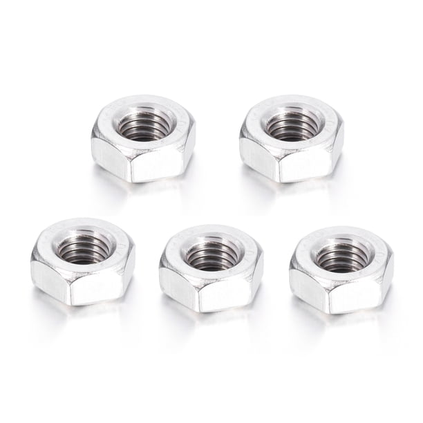 304 A2 DIN934 Acero inoxidable Tuercas hexagonales de grado marino M-10 Carevas Nueces