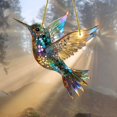 thumbnail image 3 of CCOCC Sun Catcher,Acrylic Suncatcher Bird Stained Glass,Enhances Seasonal Ambiance Sun Catchers,Style3,20*20cm, 3 of 4