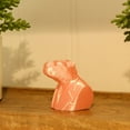 thumbnail image 6 of Clever Contraption Capybara Bust Figurine – Brown Animal Statue for Shelf, Desk, or Office Décor, 6 of 10