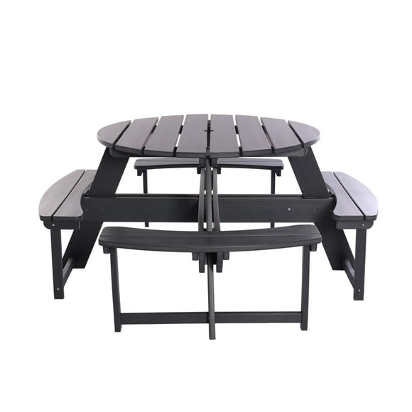 Backyard Lifestyles - Table de Pique-Nique - Gris Foncé
