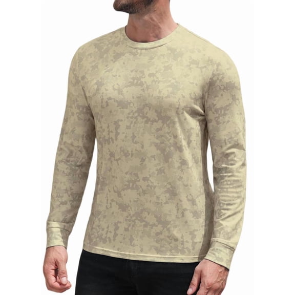 COOFANDY Men's Sun Protection Swim Long Sleeve UPF 50 Rash Guard Lightweight Shirts