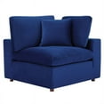 thumbnail image 4 of Modway Commix Down Filled Overstuffed Performance Velvet Loveseat in Navy, 4 of 5