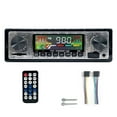 thumbnail image 1 of Car Radio Audio 1din Bluetooth Stereo MP3 Player FM Receiver 60Wx4 With Remote Control AUX/USB/TF Card In Dash Kit ,Easy to Install, 1 of 7